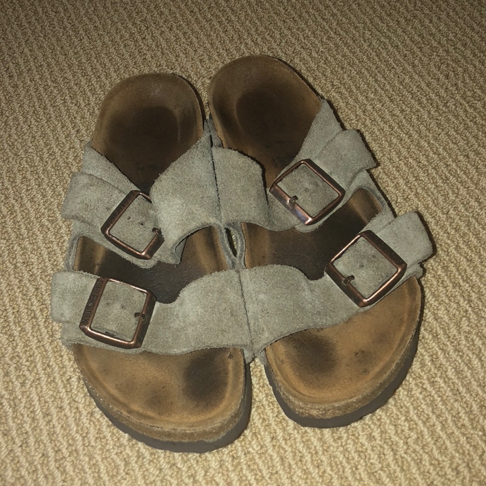 Tan Birkenstocks